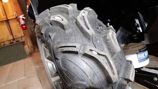 Maxxis Zilla ATV Mud Tire Review [upl. by Nomae586]