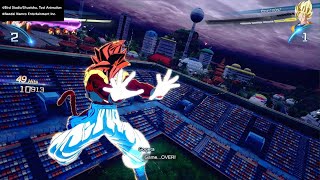 DRAGON BALL Sparking ZERORanked Single BattleSS4 Fused Gogeta is a beast [upl. by Alrac]