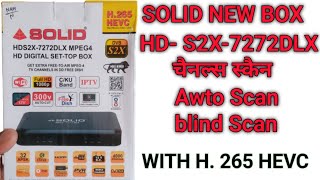 Solid Dth Box Hd S2 7272 DLX How To Scan All FTA Channels [upl. by Plantagenet897]