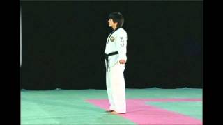 Quyền Taekwondo bài số 10 hệ WTF [upl. by Fesuy600]