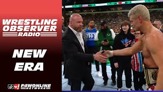 Its a new era in WWE  WrestleMania 40  Wrestling Observer Radio [upl. by Fabian]