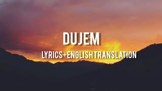 Butrint Imeri DujemLYRICSENGLISH TRANSLATION [upl. by Akkina]