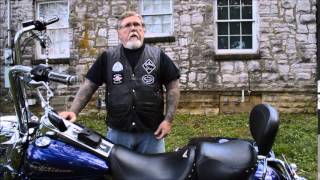 Outlaw motorcycle chapter holds memorial ride ceremony for one of their own [upl. by Ttevi]