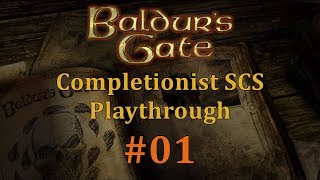 BGEE 01 Baldurs Gate Saga SCS Completionist Playthrough  Candlekeep With High Charisma [upl. by Ottillia]