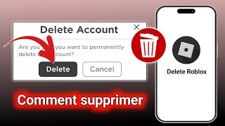 Comment supprimer définitivement un compte Roblox  Comment supprimer un compte Roblox 2024 [upl. by Ynohtnaed]