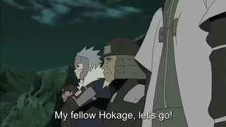 All hokages arrive on the battlefield [upl. by Aicemed]