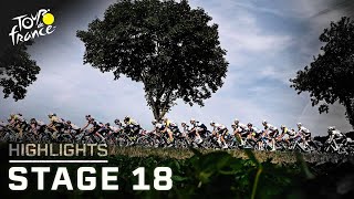 Tour de France 2023 Stage 18  EXTENDED HIGHLIGHTS  7202023  Cycling on NBC Sports [upl. by Ute13]