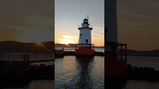 Sleepy Hollow Tarrytown New York Lighthouse on the Hudson River 10624 [upl. by Leschen]