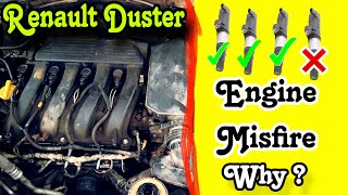 RENAULT DUSTER ENGINE MISFIRE [upl. by Lizabeth]