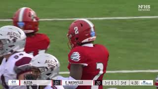 East Nashville Magnet vs No 15 Alcoa TSSAA Football Class 3A State Championship GAME HIGHLIGHTS [upl. by Leeland]