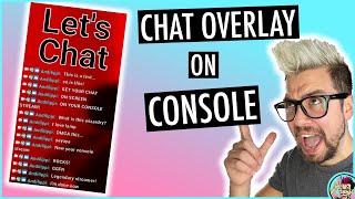 How To ADD TWITCH CHAT OVERLAY To Your CONSOLE STREAM 2020  OVERLAY EXPERT [upl. by Alyce]