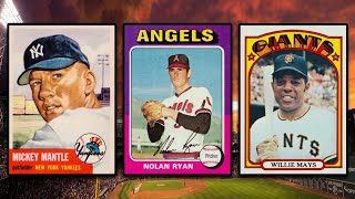 Top 50 Highest Selling Vintage Baseball Cards March 17th  March 24th 2024 [upl. by Gaal137]