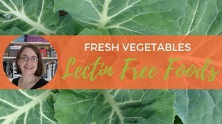 Lectin Free Foods Fresh Vegetables [upl. by Gnilyarg104]