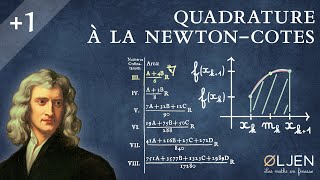 UT69 Méthodes de quadrature de NewtonCotes Introduction [upl. by Rehtul]