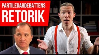 PARTILEDARDEBATTENS RETORIK [upl. by Ekihc]