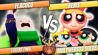 TVO Aeris vs Flacoco WHO HAS WHAT IT TAKES TO WIN  100 The Path to Asgard 7  Multiversus [upl. by Oliver198]