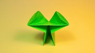 Origami Easy FrogRiki Saito [upl. by Tsenrae]