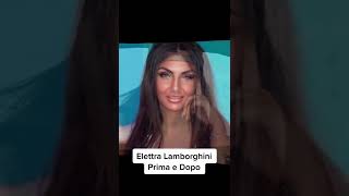 ELETTRA LAMBORGHINI PRIMA E DOPO [upl. by Catie372]