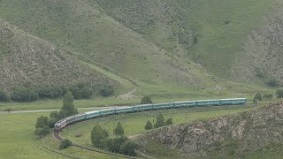 モンゴル縦貫鉄道TransMongolian Railway 【シャタンガ周辺】 2024年7月4‐6日 [upl. by Belford]