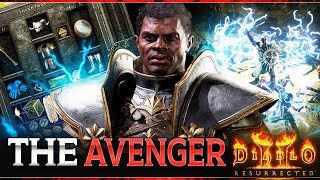 Is this build better than a Zealot You tell me 21 000 DMG AVENGER  Diablo 2 Resurrected [upl. by Haram]