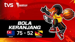 Bola Keranjang 5 x 5 W Johor VS Sarawak  SUKMA Sarawak 2024 [upl. by Maury581]