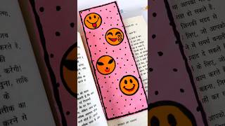 Bookmark ideas 🔖 shorts art bookmark diy smile nikitaartbook [upl. by Euqinim739]