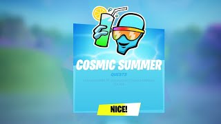 Complete Cosmic Summer Quests Fortnite in Bio Zone Wars Trio Map Code [upl. by Agee]