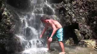 HIKE TO KALEDONIA FALLS PLATRES TROODOS CYPRUS AUG 2013 HD 1080p [upl. by Eillehs]