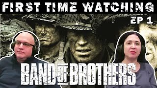 BAND OF BROTHERS EPISODE 1 quotCURRAHEEquot FIRST TIME REACTING [upl. by Zohar]