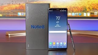 Samsung Galaxy Note 8 Unboxing amp Review [upl. by Aihsatal]