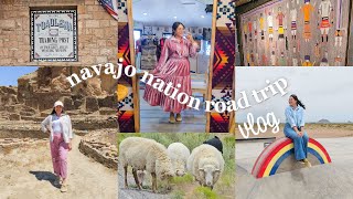 Navajo Nation Road Trip Vlog  Chaco Canyon Toadlena Trading Post Two Grey Hills Skatepark amp More [upl. by Enilraep]