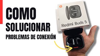 AUDIFONOS REDMI BUDS 5 COMO SOLUCIONAR PROBLEMAS DE CONEXION EN [upl. by Iahc]