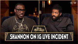 Deon Cole Makes Shannon Sharpe Address Viral Instagram Live With Michelle  CLUB SHAY SHAY [upl. by Airres]