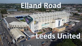 Ep4 Elland Road by drone Home of Leeds United Relegated to the Championship for 202324 season [upl. by Barbe268]