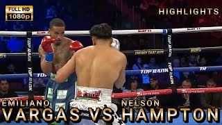 Vargas VS Hampton The Ultimate Boxing Showdown boxingnews [upl. by Reeba910]