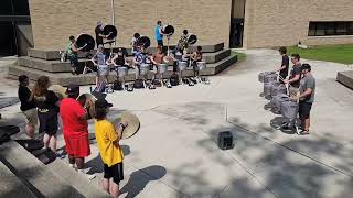 Wobble  University of Toledo Drumline [upl. by Nnovahs528]