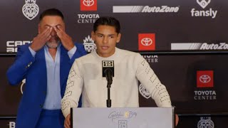 The most AKWARD amp UNCOMFORTABLE MOMENT in BOXING HISTORY RYAN GARCIA PRESS CONFERENCE [upl. by Nojel388]