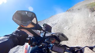 Crashing my bike on Imogene Pass [upl. by Aniaj]