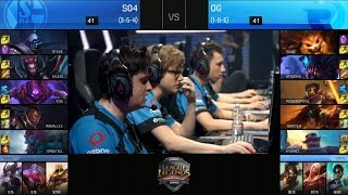 OG vs S04 Game 2 Highlights  ORIGEN vs FC SCHALKE 04 EU LCS Week 7 Summer 2016 [upl. by Alcina83]