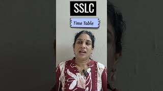 SSLC Time Table Kerala [upl. by Delsman610]