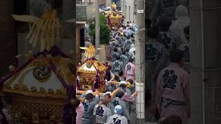 The Sanno Matsuri Grand Parade takes place every evennumbered year in midJune⚔️🎎🎏 [upl. by Toll424]