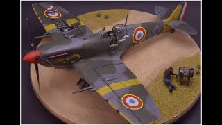 Spitfire Mk IXc in 124 scale Airfix [upl. by Aleac304]