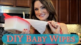 How to make DIY Baby Wipes for baby [upl. by Melita]