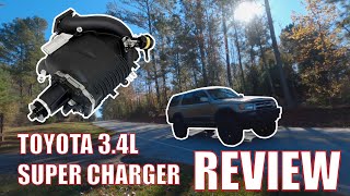 Toyota 34L Supercharger Thoughts and Review  An Update After Having it for a few Months [upl. by Rumpf]