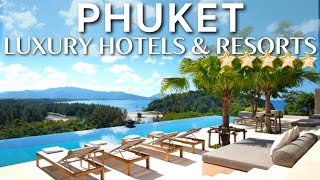 TOP 10 Best Luxury Hotels And Resorts In PHUKET  Thailand Luxury Hotel  Phuket Luxury Resort [upl. by Lonyer100]