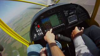 Flying the new STOL CH 750 with the Dynon SkyView [upl. by Nord652]