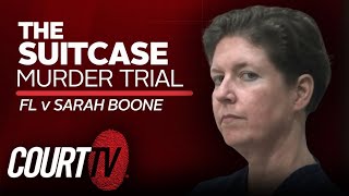 LIVE FL v Sarah Boone Day 4 Suitcase Murder Trial  Court TV [upl. by Farny475]