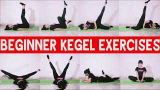 8 BEGINNER KEGEL EXERCISE TABATA WORKOUT AT HOME FOR WOMEN [upl. by Charity]