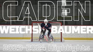 Caden Weichselbaumer  Eaglebrook Varsity Hockey  Grade 9  20232024 [upl. by Reiner]