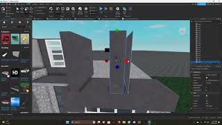 Building a Modern House Roblox Studio [upl. by Nyra506]